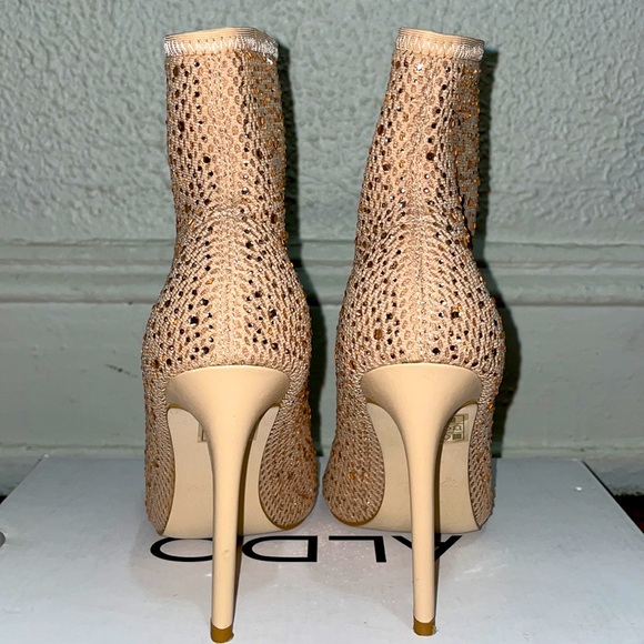 Sparkly Champagne Heels - Picture 4 of 4